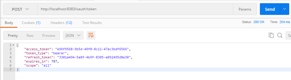 InMemoryTokenStore 测试