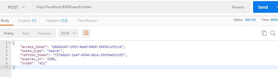 JdbcTokenStore 测试