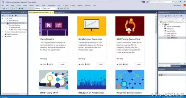 微软开源用于 Visual Studio 的 AI 集成开发套件vs-tools-for-ai