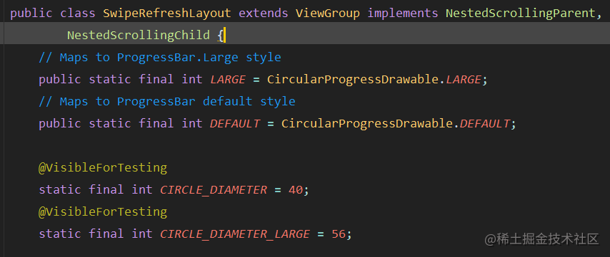 SwipeRefreshLayout+Recyclerview realize pull down loading and pull up ...
