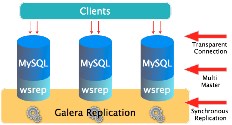 风控平台原来采用的 MySQL Galera Cluster 集群架构