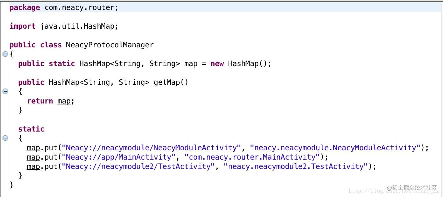 Gradle's Transform is combined with ASM's actual routing framework and ...