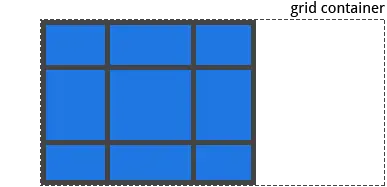 Example of justify-content set to start