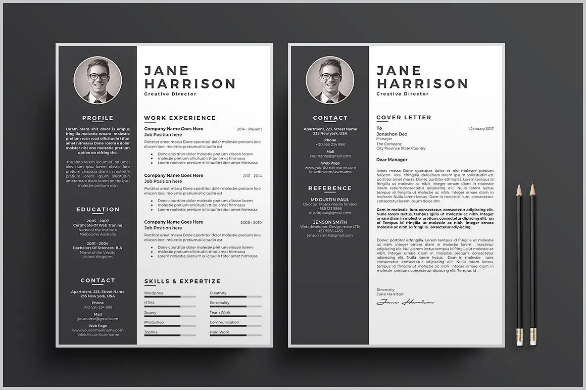 6款简洁多风格的求职简历-稀土区