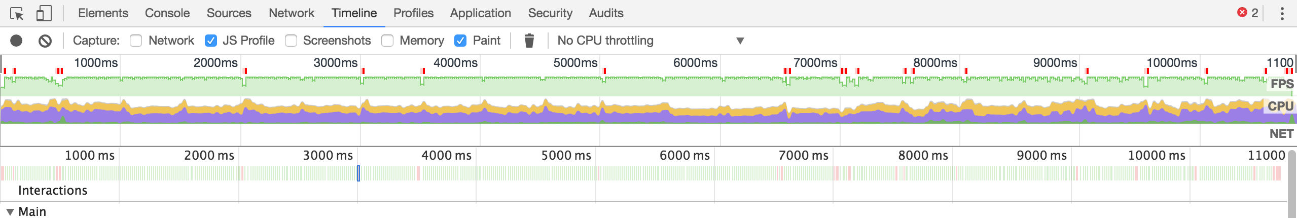 优化后的timeline
