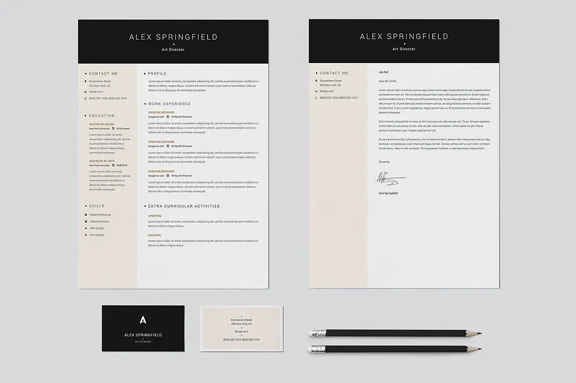 10+ 优质实用简洁的个人简历模板打包下载 (二)-稀土区