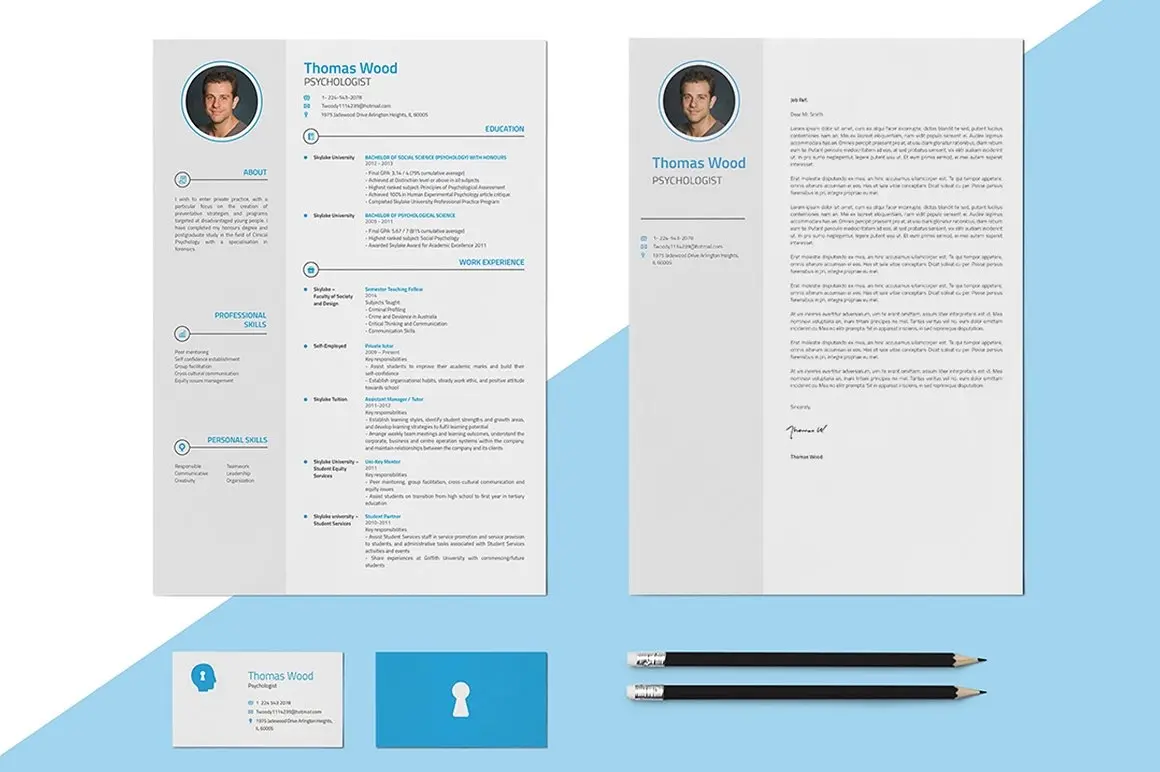 10+ 优质实用简洁的个人简历模板打包下载 (二)-稀土区