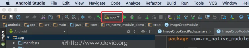 open-react-native-android-native-project-success