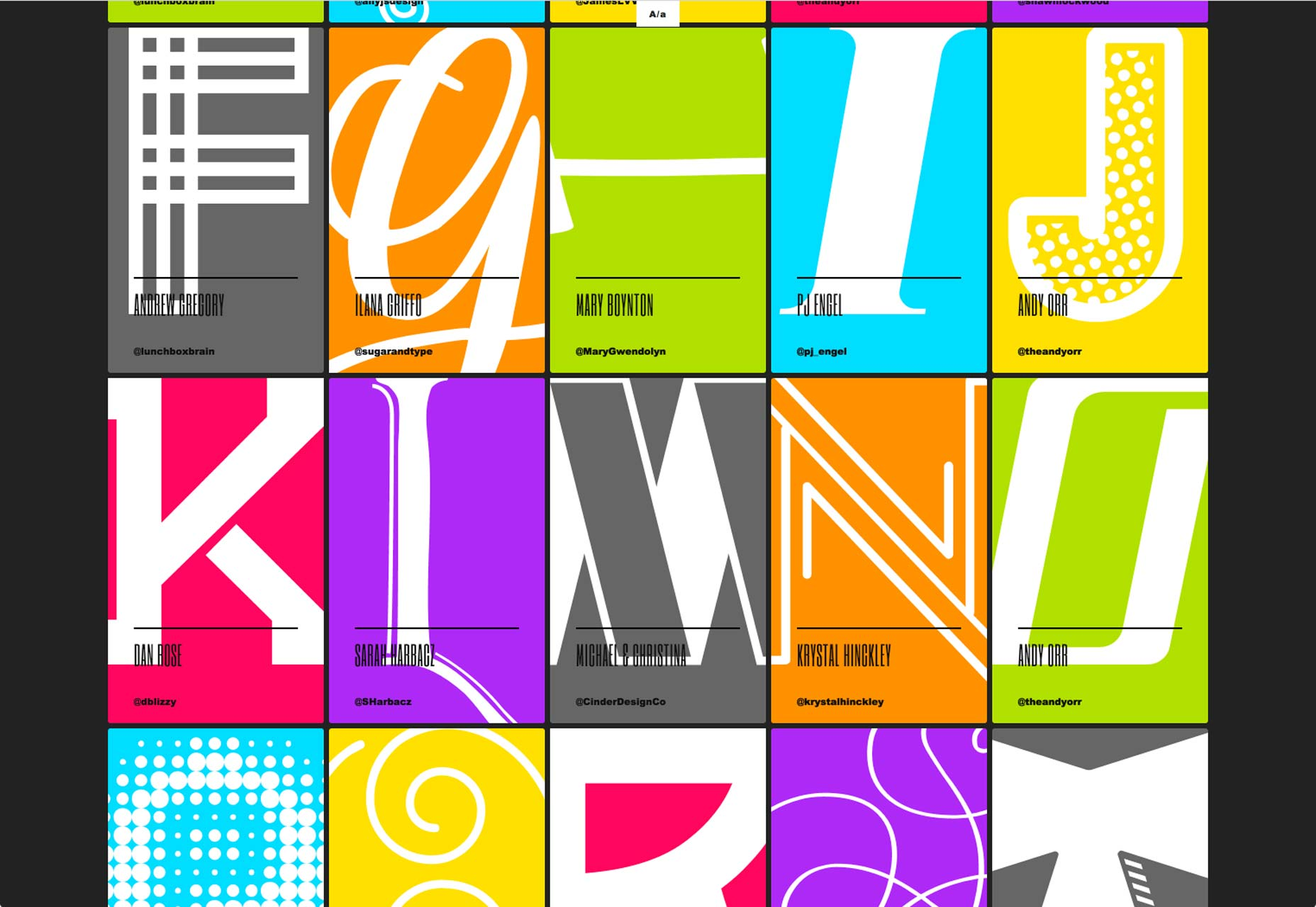 50+ 创意卡片式设计欣赏-稀土区