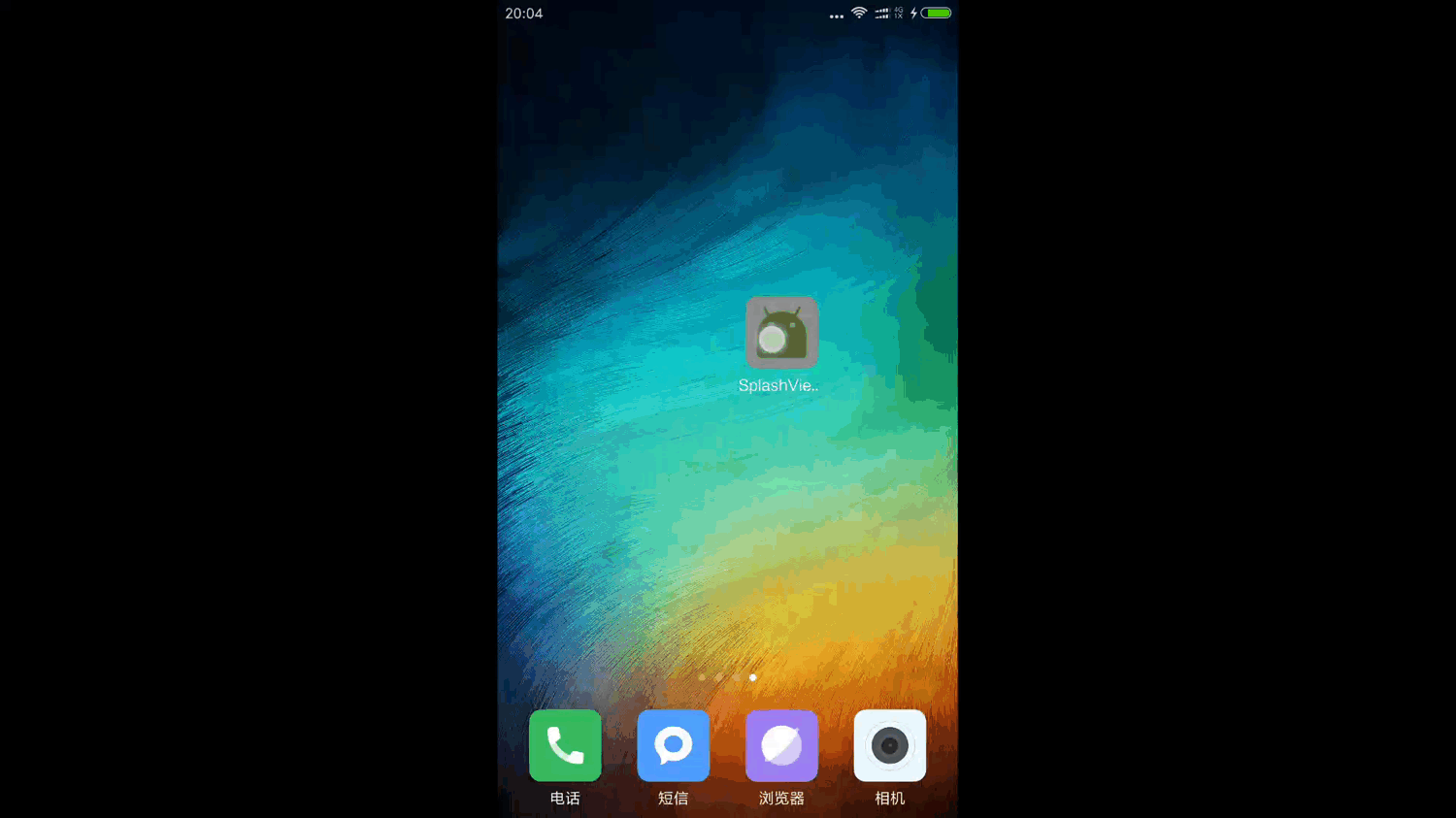 Default SplashView Demo
