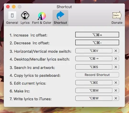 shortcut