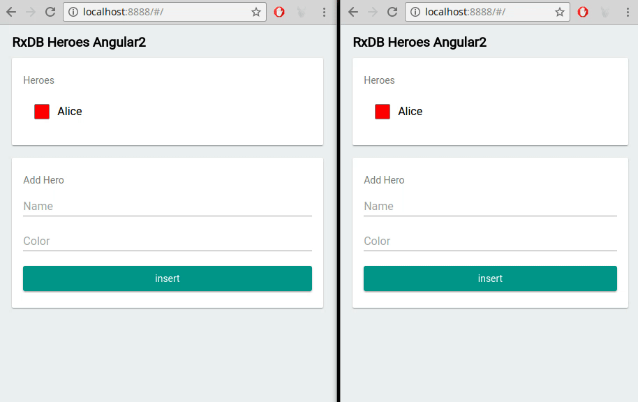rxdb - 浏览器、React Native、Electron 等的端数据库Client-Side Database - 掘金