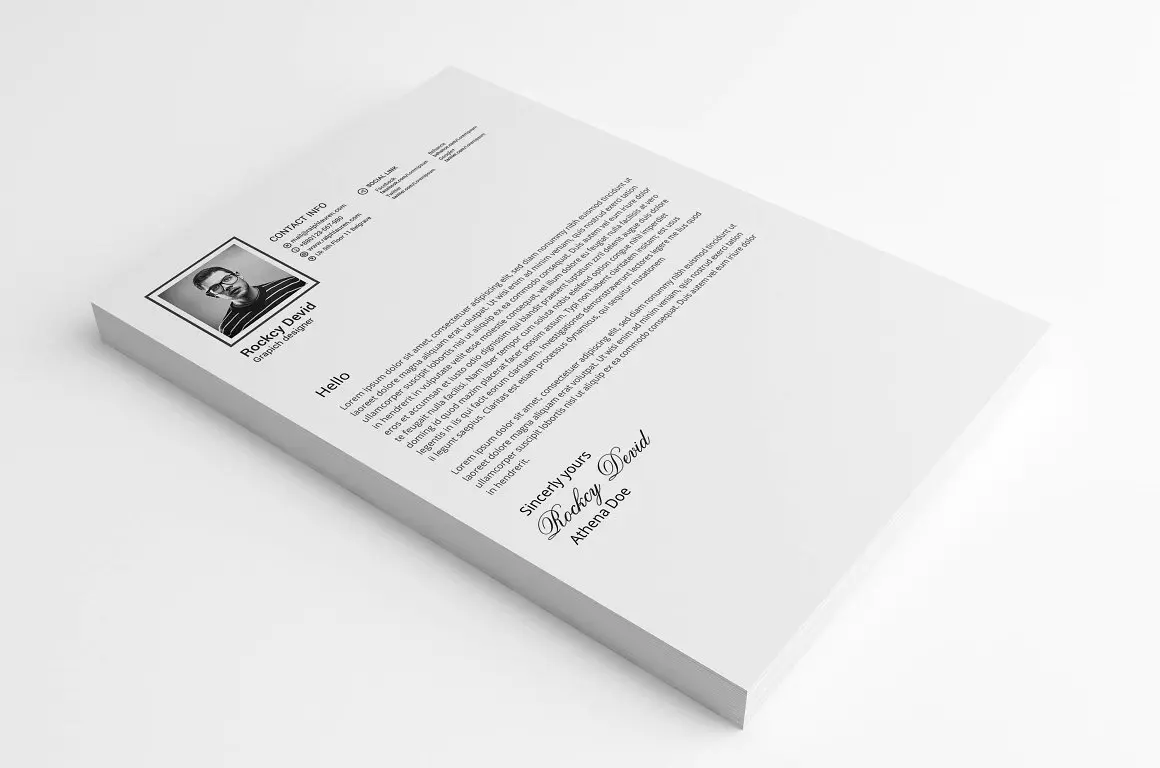 12款优质简洁的个人简历打包下载-稀土区