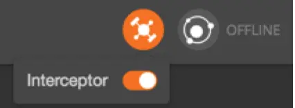 Postmsn中打开Interceptor