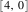 ? \left[ 4, 0 \right] ?