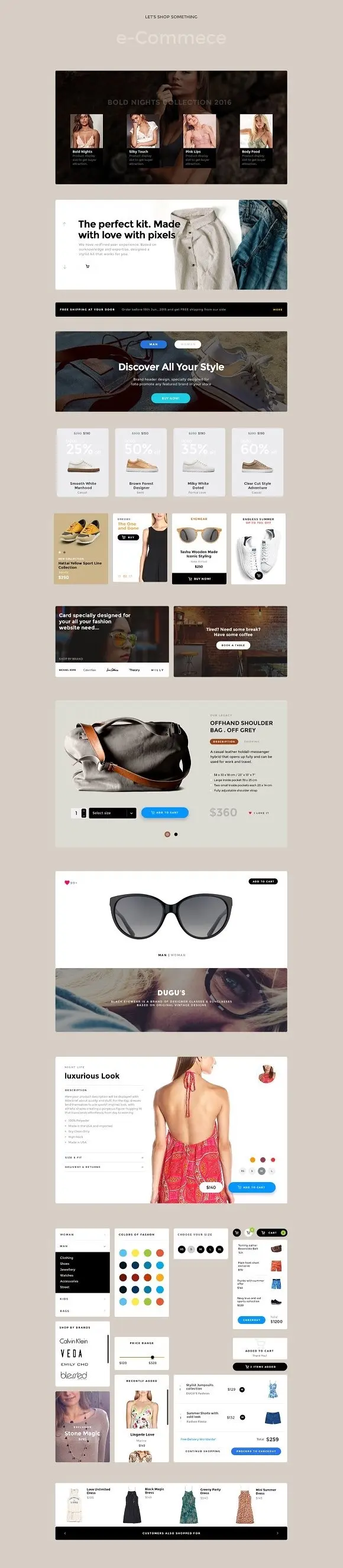 一套炫酷多样式的 Web UI 模板-稀土区