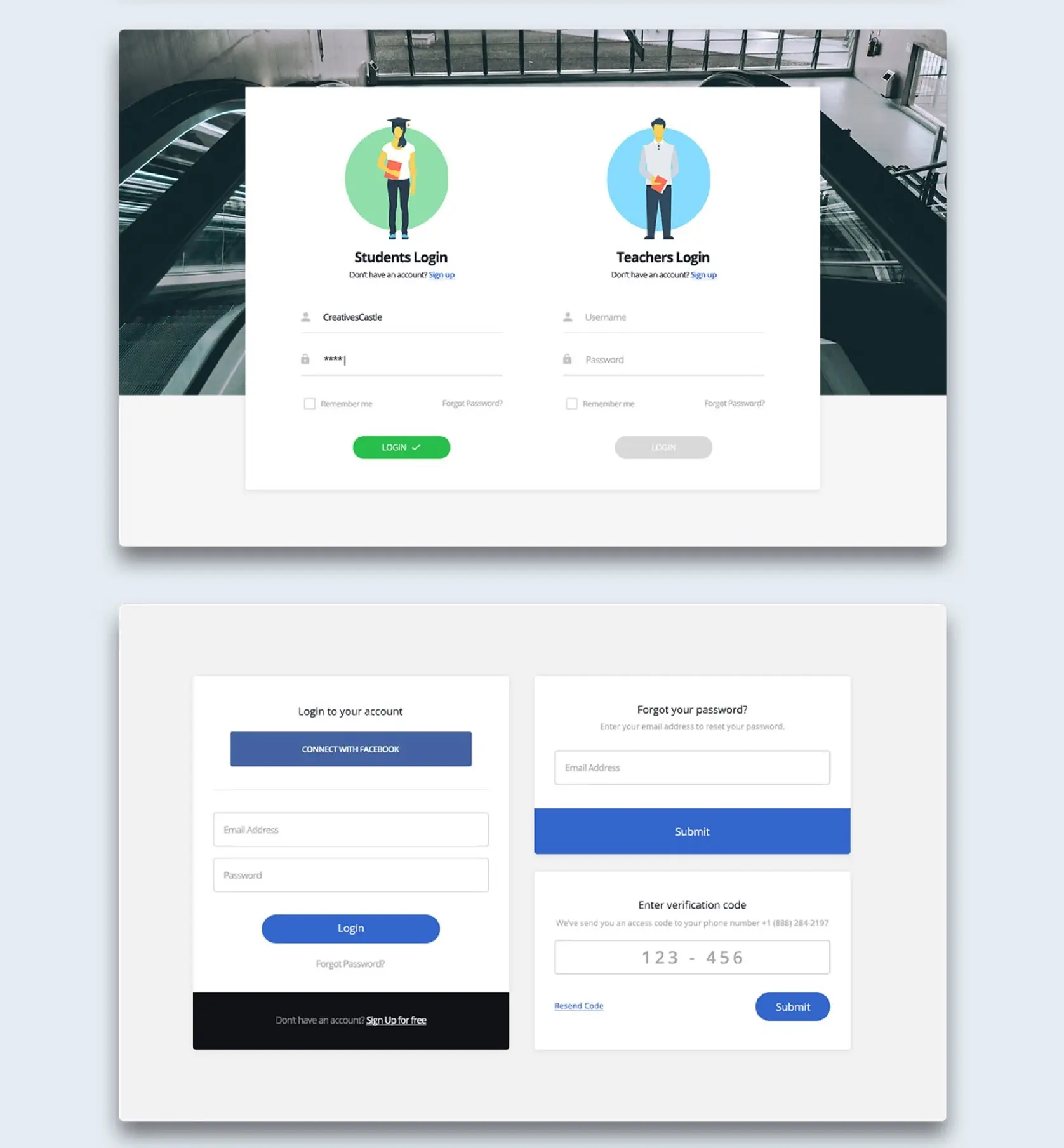 精致多类型的 Web UI 组件下载-稀土区