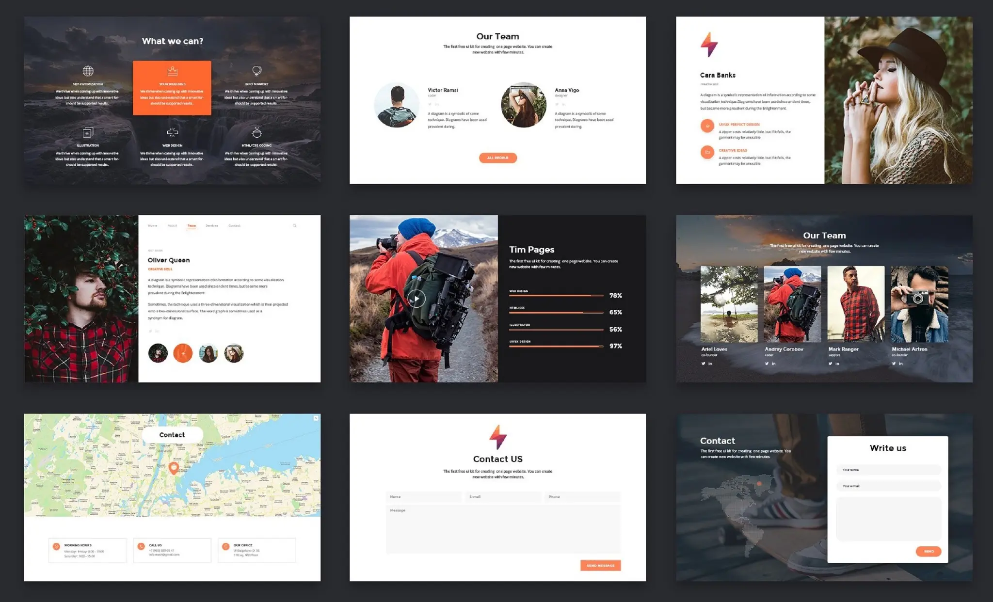 创意现代化 Web UI 组件下载-稀土区