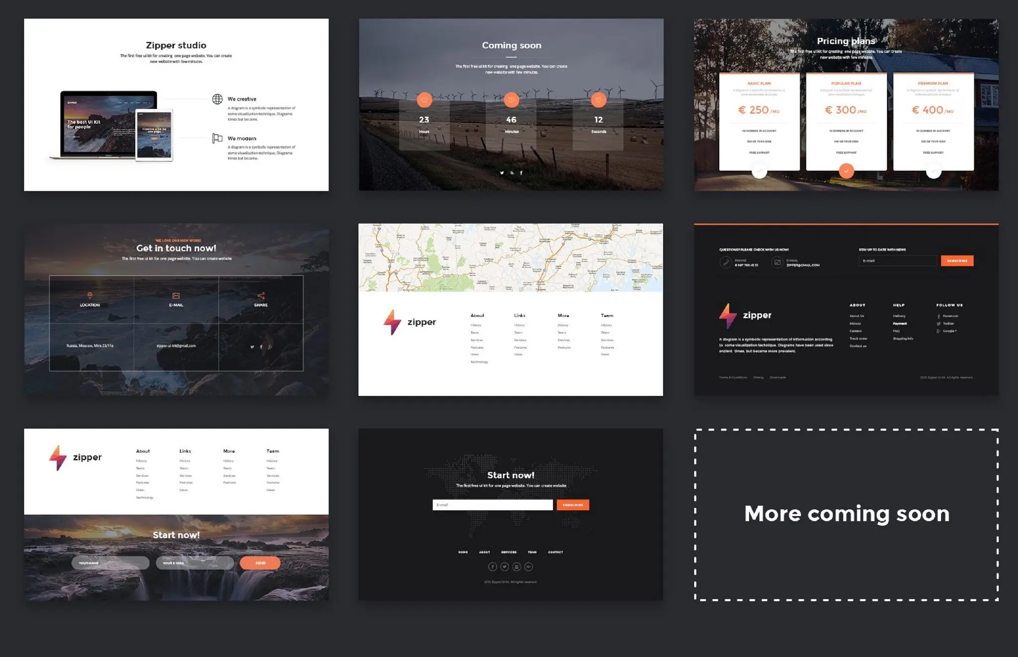 创意现代化 Web UI 组件下载-稀土区