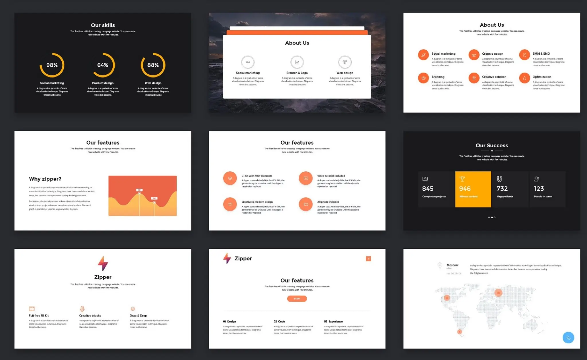 创意现代化 Web UI 组件下载-稀土区