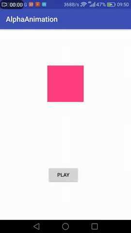 AlphaAnimation