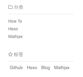 Maupassant 主题的侧边栏效果