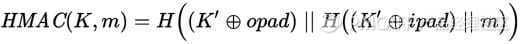 HMAC数学公式