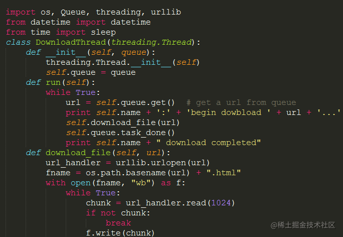 Python 线程进阶篇 | 多线程下载网页[亲测有效]