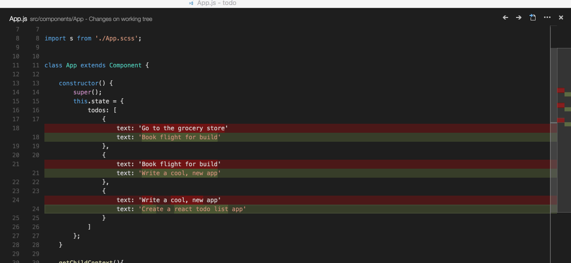 git stage selected
