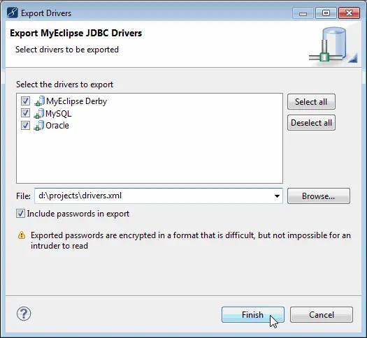 MyEclipse数据库工具