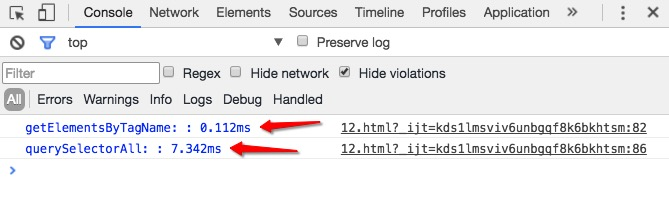 获取文档中10000个a标签