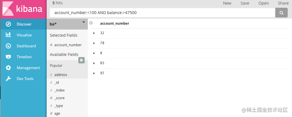 Kibana5.4 简明教程「建议收藏」