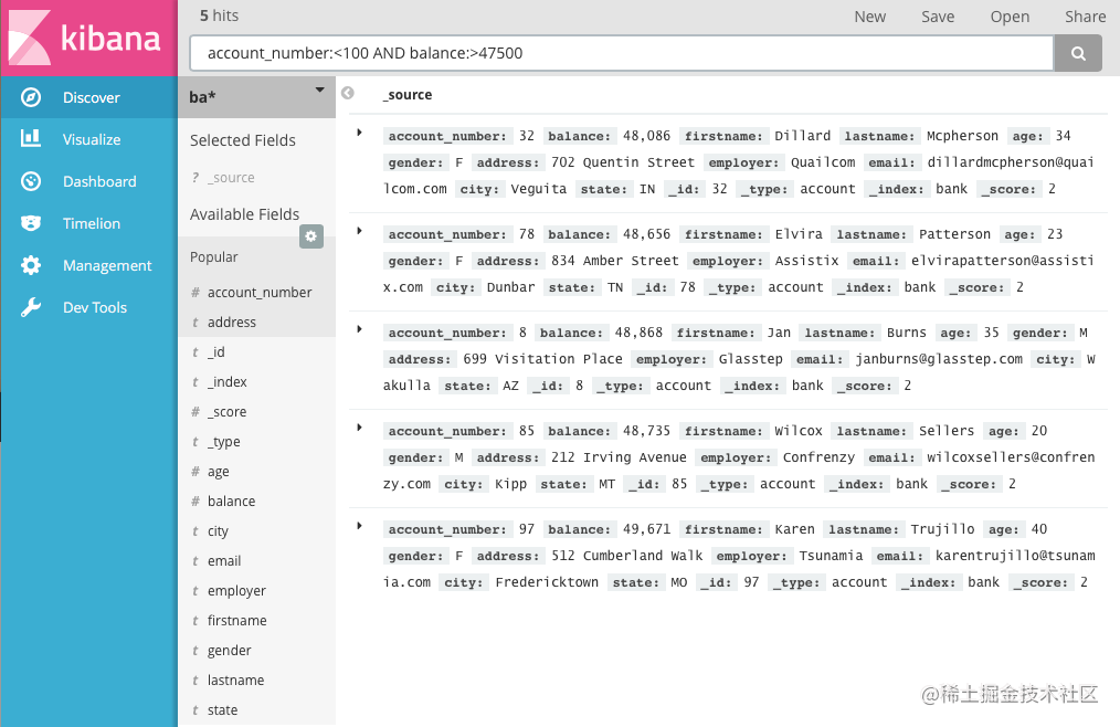 Kibana5.4 简明教程「建议收藏」