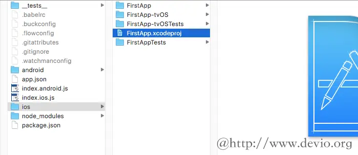 react-native项目结构