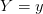 Y=y