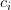 c_{i}
