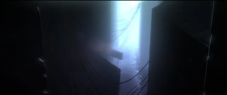 A color gradient, bloom, chromatic aberration and lens flares are added in post-processing. Full size.