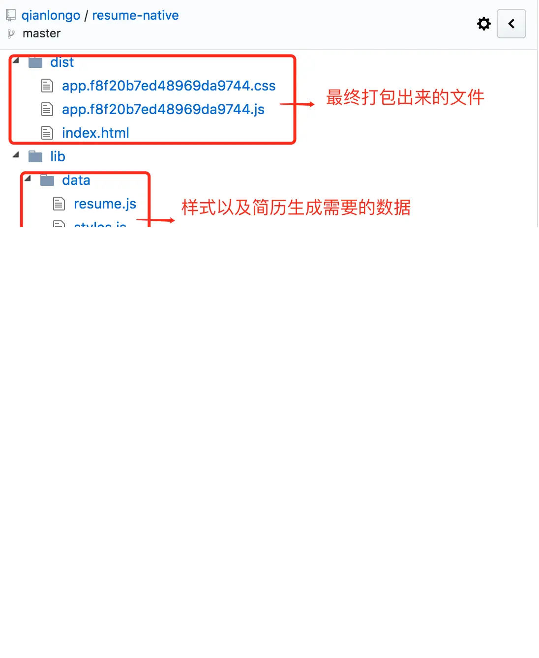 目录结构