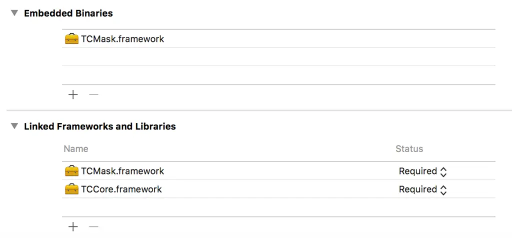 Add the framework