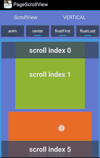 ScrollView type but no need to nest a single ViewGroup,just use as a LinearLayout 无需嵌套LinearLayout > scrollview.gif