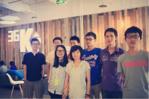 在氪空间的早期团队