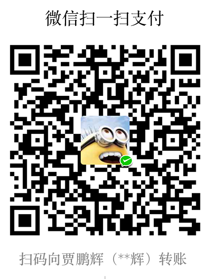 贾鹏辉同学 WeChat Pay