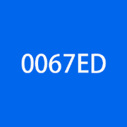 0067ED的个人资料头像