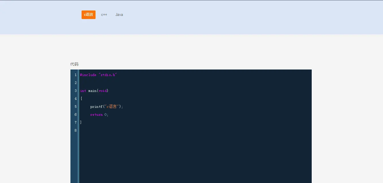 code
