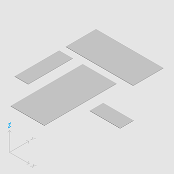 Material的长和宽是可变化的