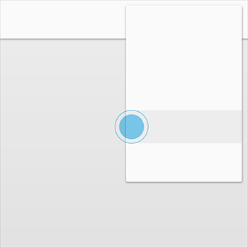 输入事件只影响当前被触发的material对象