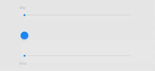 在移动端上，篇幅长的动效时长在300-400ms之间。篇幅短的动效时长在150-200ms之间。动效时长如果少于或者超过以上建议时长的话，用户就会感到动效运动缓慢或者动效运动太快导致肉眼难以捕捉。