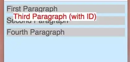 第三段使用绝对定位的效果图
