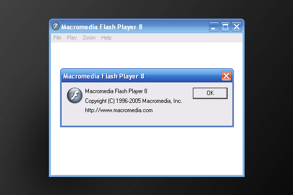 Macromedia Flash Player 8 截图