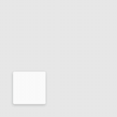 对象向斜上方移动，整个运动过程是逐渐加速移动。